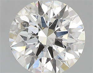 Picture of 0.51 Carats, Round with Excellent Cut, I Color, SI2 Clarity and Certified by GIA