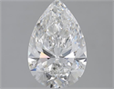 2.02 Carats, Pear E Color, VS1 Clarity and Certified by GIA