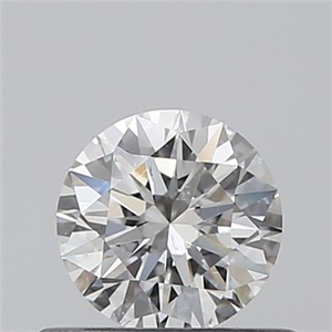 Picture of 0.40 Carats, Round with Excellent Cut, G Color, SI1 Clarity and Certified by GIA