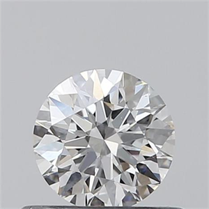 Picture of 0.40 Carats, Round with Excellent Cut, F Color, SI2 Clarity and Certified by GIA
