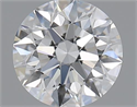 1.02 Carats, Round with Excellent Cut, E Color, VVS1 Clarity and Certified by GIA