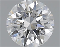 1.21 Carats, Round with Excellent Cut, F Color, VVS1 Clarity and Certified by GIA