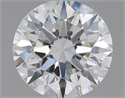 1.20 Carats, Round with Excellent Cut, E Color, VVS2 Clarity and Certified by GIA
