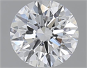 1.22 Carats, Round with Excellent Cut, D Color, VVS2 Clarity and Certified by GIA
