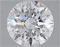 2.00 Carats, Round with Excellent Cut, D Color, VVS2 Clarity and Certified by GIA