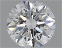 1.00 Carats, Round with Excellent Cut, E Color, VVS1 Clarity and Certified by GIA