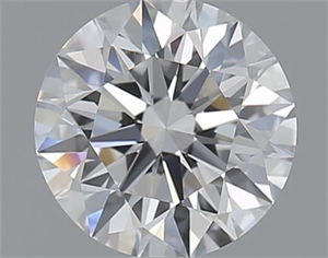 Picture of 1.06 Carats, Round with Excellent Cut, D Color, VS1 Clarity and Certified by GIA
