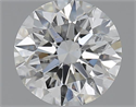 1.50 Carats, Round with Excellent Cut, H Color, SI1 Clarity and Certified by GIA