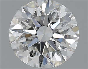 Picture of 1.50 Carats, Round with Excellent Cut, H Color, SI1 Clarity and Certified by GIA