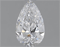 0.70 Carats, Pear D Color, VVS1 Clarity and Certified by GIA