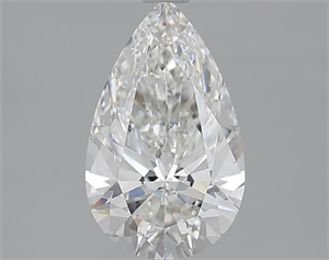 Picture of 2.04 Carats, Pear H Color, SI1 Clarity and Certified by GIA