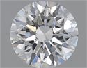 1.40 Carats, Round with Excellent Cut, D Color, SI1 Clarity and Certified by GIA