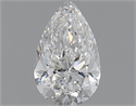 0.60 Carats, Pear F Color, VVS1 Clarity and Certified by GIA