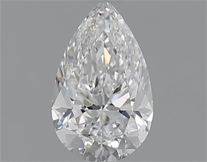 Picture of 0.60 Carats, Pear F Color, VVS1 Clarity and Certified by GIA