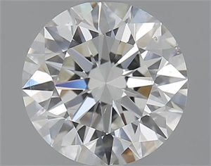 Picture of 1.70 Carats, Round with Excellent Cut, I Color, SI1 Clarity and Certified by GIA