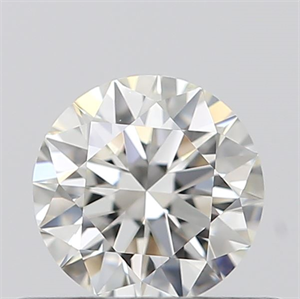 Picture of 0.40 Carats, Round with Excellent Cut, I Color, VVS1 Clarity and Certified by GIA