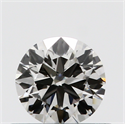 0.40 Carats, Round with Very Good Cut, I Color, IF Clarity and Certified by GIA