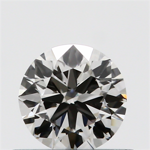 Picture of 0.40 Carats, Round with Very Good Cut, I Color, IF Clarity and Certified by GIA