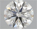 0.43 Carats, Round with Excellent Cut, G Color, VS1 Clarity and Certified by GIA