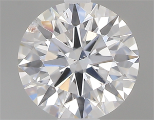 Picture of 0.40 Carats, Round with Excellent Cut, D Color, SI2 Clarity and Certified by GIA