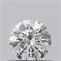 0.42 Carats, Round with Excellent Cut, H Color, VS1 Clarity and Certified by GIA