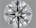 1.30 Carats, Round with Excellent Cut, D Color, VS2 Clarity and Certified by GIA