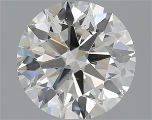 Picture of 2.50 Carats, Round with Excellent Cut, L Color, SI1 Clarity and Certified by GIA