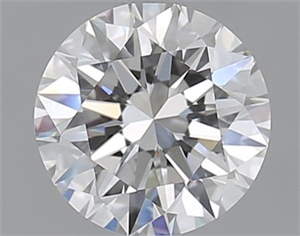 Picture of 1.00 Carats, Round with Excellent Cut, E Color, IF Clarity and Certified by GIA