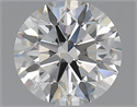 1.40 Carats, Round with Excellent Cut, H Color, VS2 Clarity and Certified by GIA