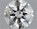 2.00 Carats, Round with Excellent Cut, J Color, SI2 Clarity and Certified by GIA