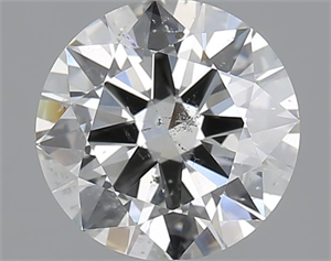 Picture of 2.00 Carats, Round with Excellent Cut, J Color, SI2 Clarity and Certified by GIA