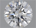 1.03 Carats, Round with Excellent Cut, D Color, VS1 Clarity and Certified by GIA