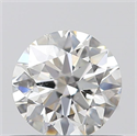 0.50 Carats, Round with Very Good Cut, G Color, SI2 Clarity and Certified by GIA