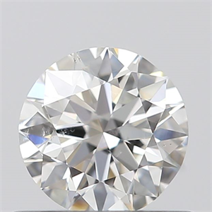 Picture of 0.50 Carats, Round with Very Good Cut, G Color, SI2 Clarity and Certified by GIA