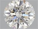 0.42 Carats, Round with Excellent Cut, J Color, VS1 Clarity and Certified by GIA