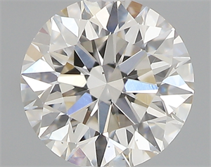 Picture of 0.42 Carats, Round with Excellent Cut, J Color, VS1 Clarity and Certified by GIA