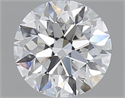 1.01 Carats, Round with Excellent Cut, D Color, VVS2 Clarity and Certified by GIA