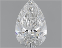 0.75 Carats, Pear E Color, VVS1 Clarity and Certified by GIA