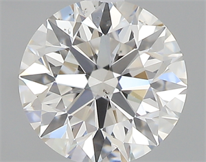 Picture of 0.43 Carats, Round with Excellent Cut, H Color, VS2 Clarity and Certified by GIA