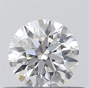 Picture of 0.40 Carats, Round with Excellent Cut, E Color, SI1 Clarity and Certified by GIA
