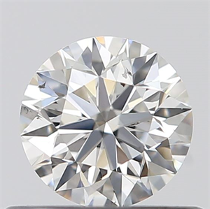 Picture of 0.41 Carats, Round with Excellent Cut, E Color, SI1 Clarity and Certified by GIA