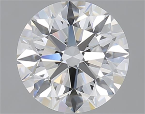 Picture of 1.80 Carats, Round with Excellent Cut, D Color, VVS2 Clarity and Certified by GIA