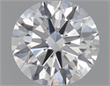 1.01 Carats, Round with Excellent Cut, D Color, VVS1 Clarity and Certified by GIA