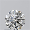 0.40 Carats, Round with Excellent Cut, I Color, VS2 Clarity and Certified by GIA