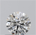 0.40 Carats, Round with Excellent Cut, I Color, VVS1 Clarity and Certified by GIA