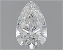 1.21 Carats, Pear F Color, SI2 Clarity and Certified by GIA