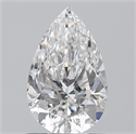 0.84 Carats, Pear E Color, VS1 Clarity and Certified by GIA