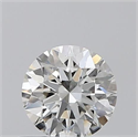 0.42 Carats, Round with Excellent Cut, I Color, VVS2 Clarity and Certified by GIA