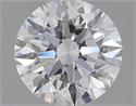 1.77 Carats, Round with Excellent Cut, D Color, VS1 Clarity and Certified by GIA