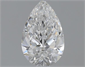 0.90 Carats, Pear E Color, VVS1 Clarity and Certified by GIA